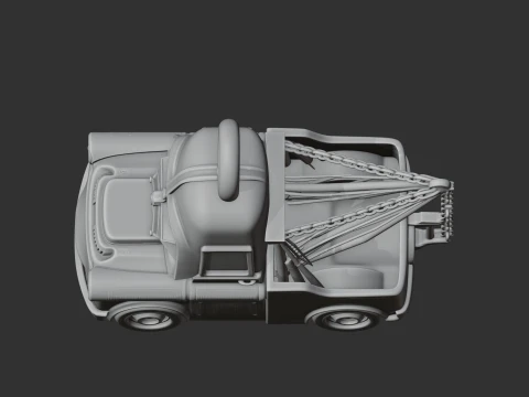 Mater Darth Vader Ring Figure 3D Model