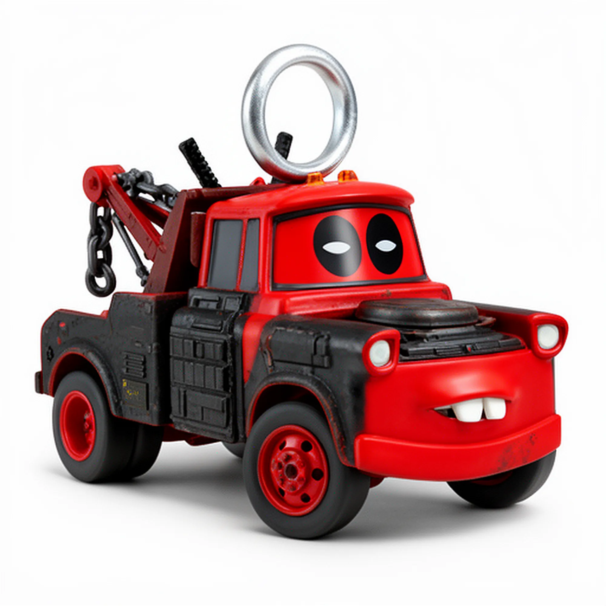 Mater Deadpool Ring Figure 3D Model .c4d .max .obj .3ds .fbx .stl .blend 