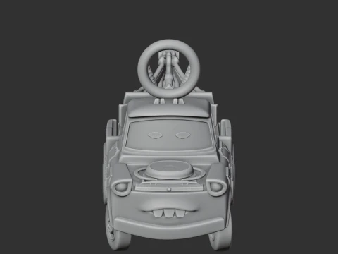 Mater Deadpool Ring Figure 3D Model