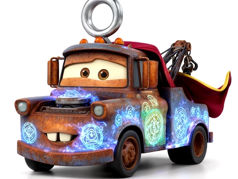 Mater Doctor Strange Ring Figure Model 3D