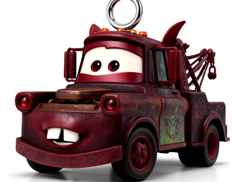 Mater Dracula Ring Figure 3D Model