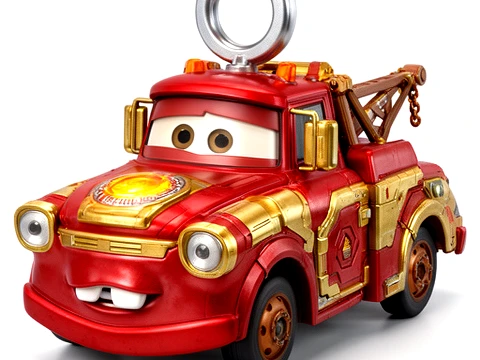Mater Iron Man Ring Figure 3D Model