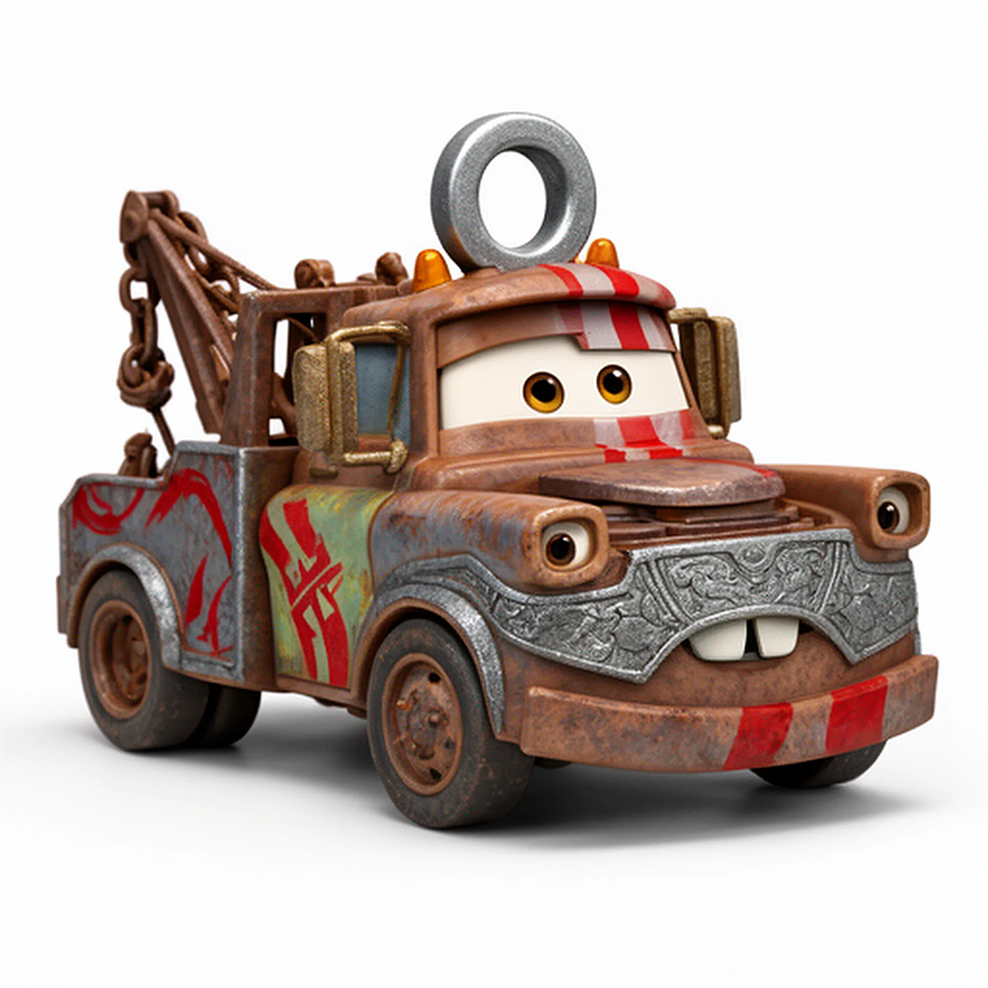 Mater Kratos Ring Figure 3D Model .c4d .max .obj .3ds .fbx .stl .blend 
