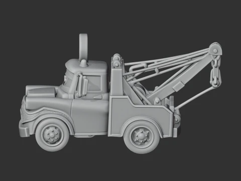 Mater Kratos Ring Figure 3D Model