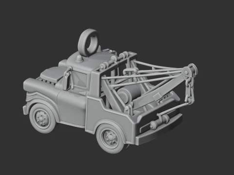 Mater Kratos Ring Figure 3D Model