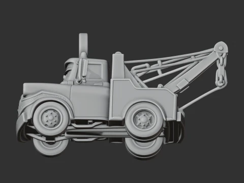 Mater Kratos Ring Figure 3D Model