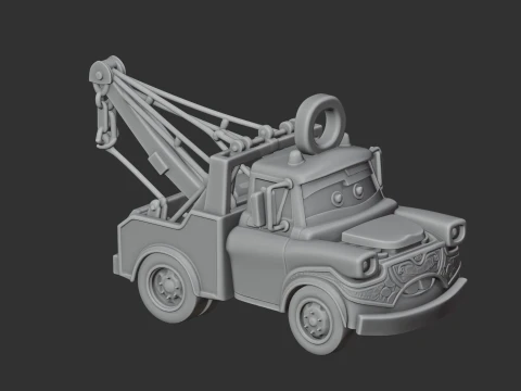 Mater Kratos Ring Figure 3D Model