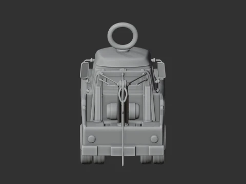 Mater Mandalorian Ring Figure 3D Model