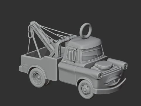 Mater Mandalorian Ring Figure 3D Model