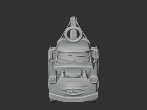 Mater Mandalorian Ring Figure 3D Model