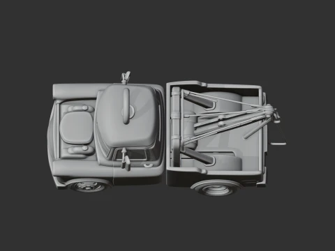 Mater Mandalorian Ring Figure 3D Model