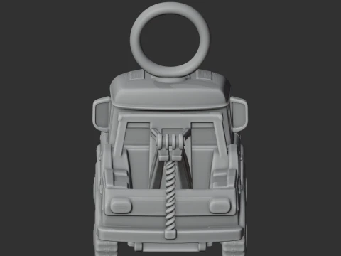 Mater Master Chief Ring Figure 3D Model