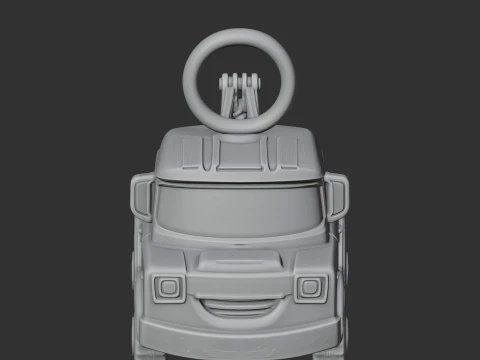 Mater Master Chief Ring Figure 3D Model