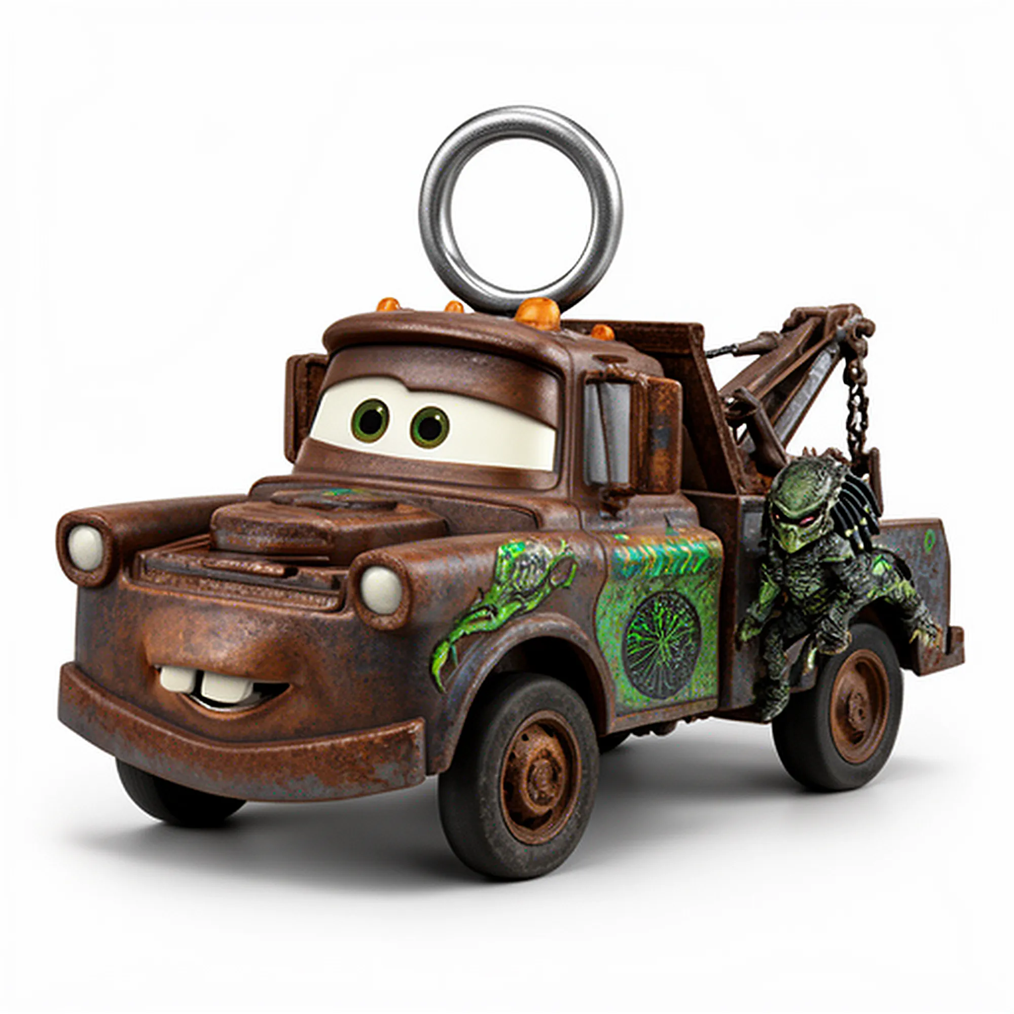 Mater Predator Ring Figure 3D Model .c4d .max .obj .3ds .fbx .stl .blend 