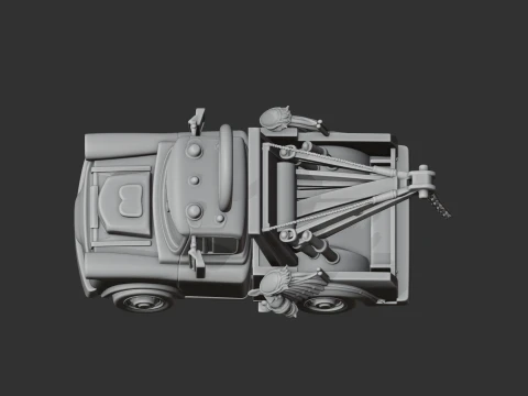 Mater Predator Ring Figure 3D Model