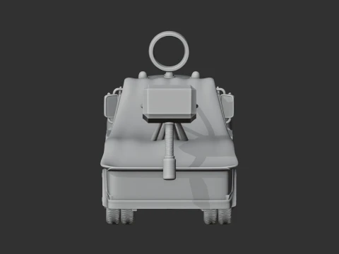 Mater Thor Ring Figure 3D Model
