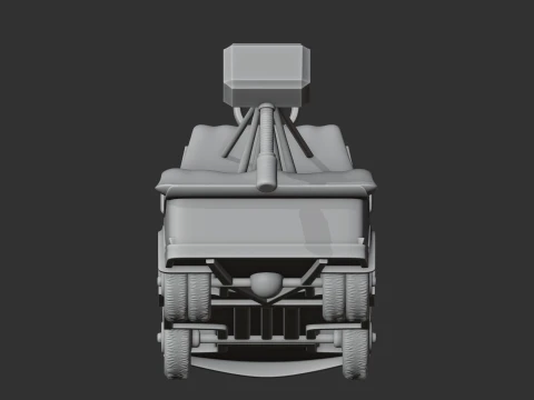 Mater Thor Ring Figure 3D Model