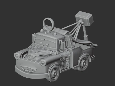 Mater Thor Ring Figure 3D Model