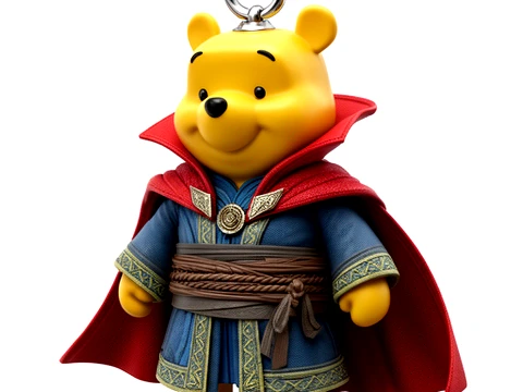 Winnie the Pooh Doctor Strange Ring Figure 3D Model