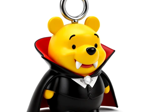 Winnie the Pooh Dracula Ring Figure 3D Model