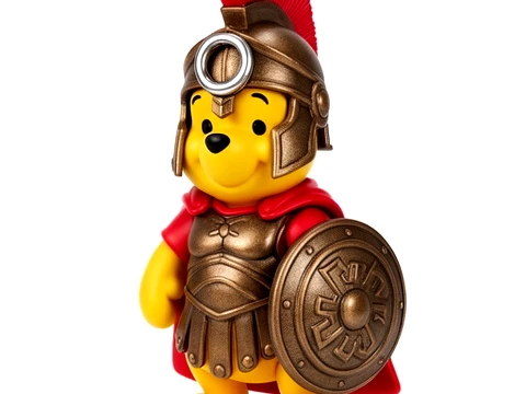 Winnie the Pooh Leonidas Ring Figure 3D Model