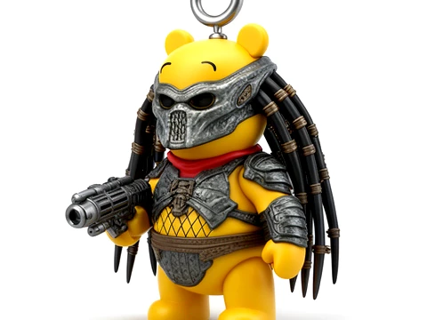 Winnie the Pooh Predator Ring Figure 3D Model