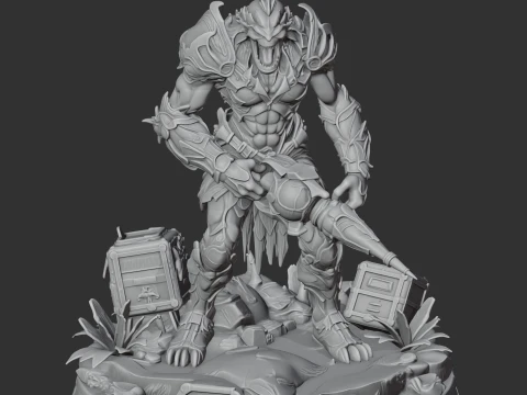 Aberration Dredge 3D Model