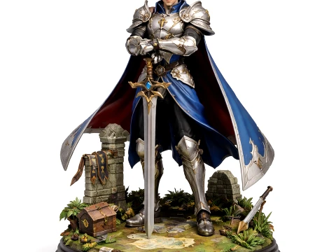 Alain Unicorn Overlord 3D Модель