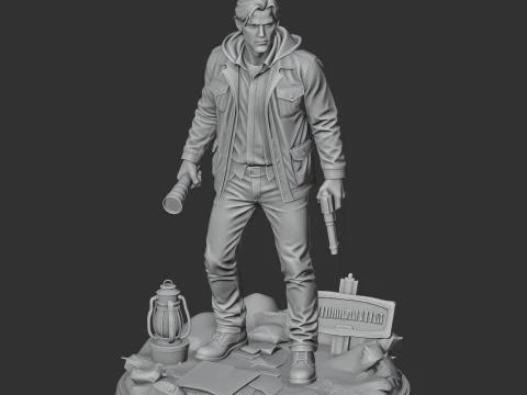 Alan Wake Alan Wake 2 3D Model