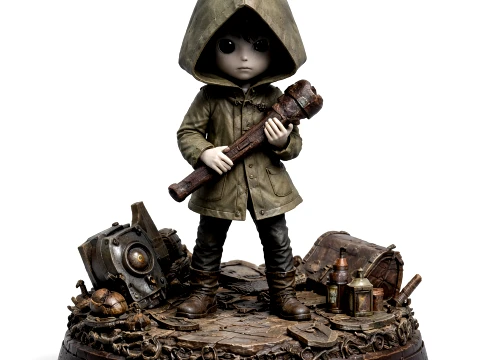 Alone Little Nightmares III 3D Model