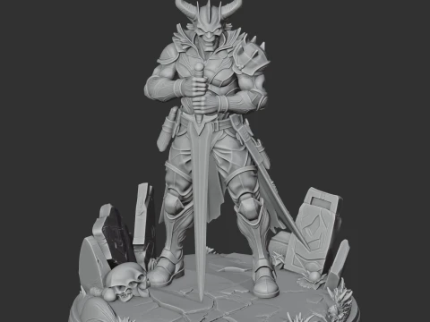 Amon Borderlands 4 3D Model