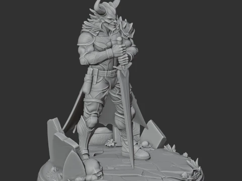 Amon Borderlands 4 3D Model