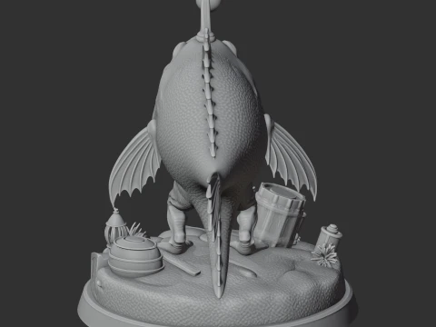 Anglerfish Outer Wilds 3D Model