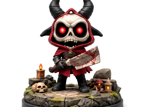 Aym Cult of the Lamb Modello 3D