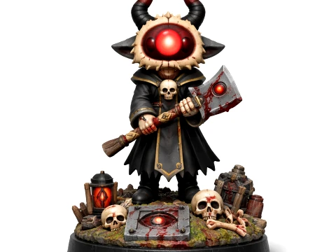 Baal Cult of the Lamb Modelo 3D