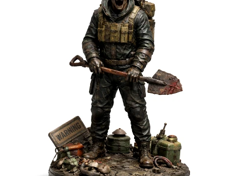Baboon Hawk Lethal Company Modèle 3D