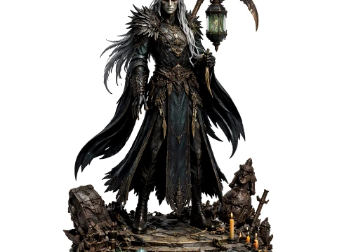 Bai Wuchang Wuchang Fallen Feathers 3D Modell