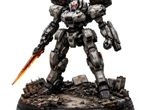 Balteus Armored Core VI Modello 3D