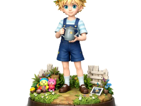Basil Omori 3D Модель