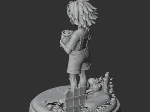 Basil Omori 3D Model