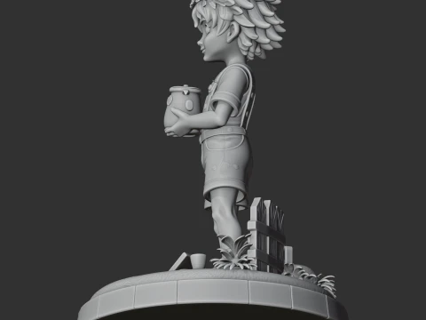 Basil Omori 3D Model
