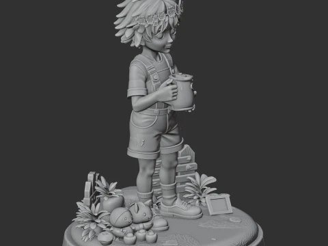 Basil Omori 3D Model