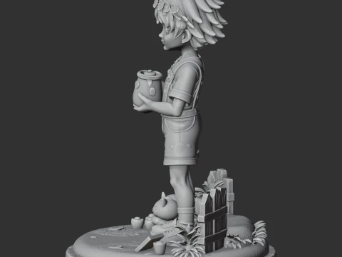 Basil Omori 3D Model