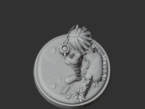 Basil Omori 3D Model