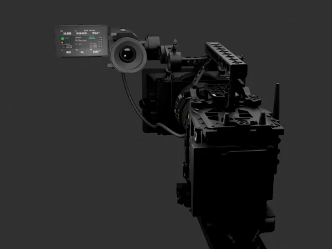 Professional Professional ARRI ALEXA35 Video Camera Video Camera 3D Model