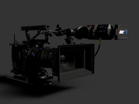 Professional Professional ARRI ALEXA35 Video Camera Video Camera 3D Model