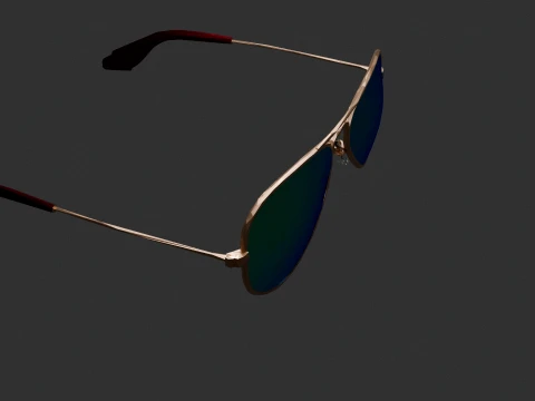 ChineseSun Glasses 3D Model