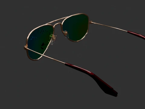 ChineseSun Glasses 3D Model