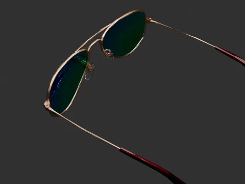 ChineseSun Glasses 3D Model