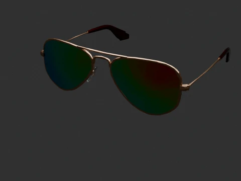 ChineseSun Glasses 3D Model